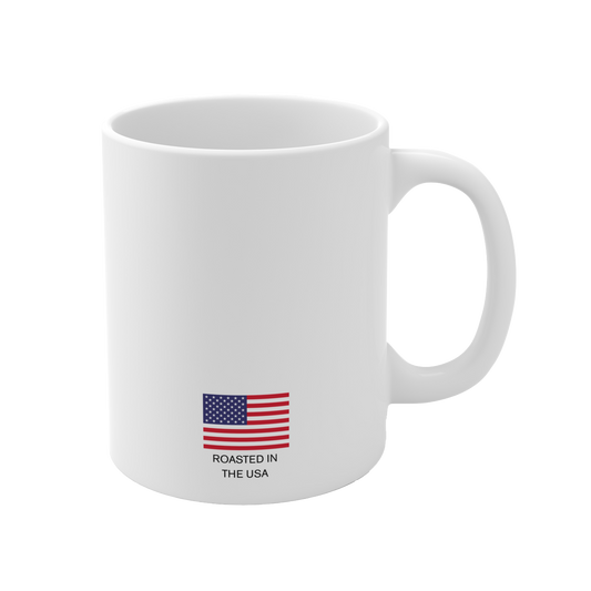 Morning Mission Mug – White Stripe