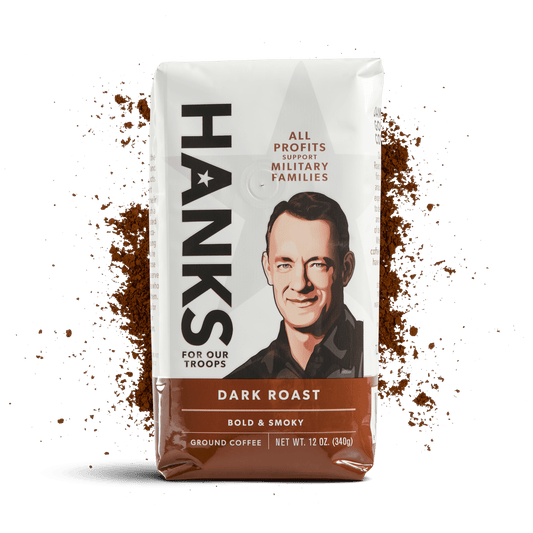 Dark Roast Ground Coffee Bag