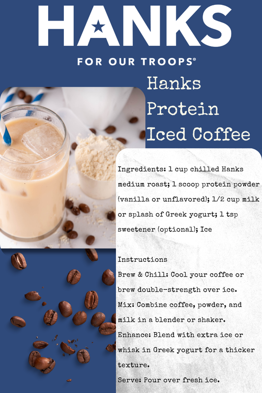 Hanks Protein Iced Coffee