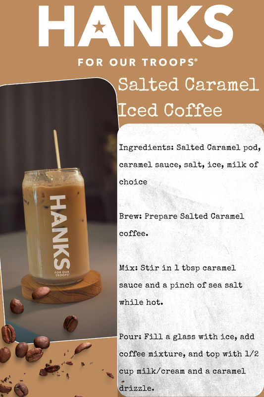 Salted Caramel Iced Coffee