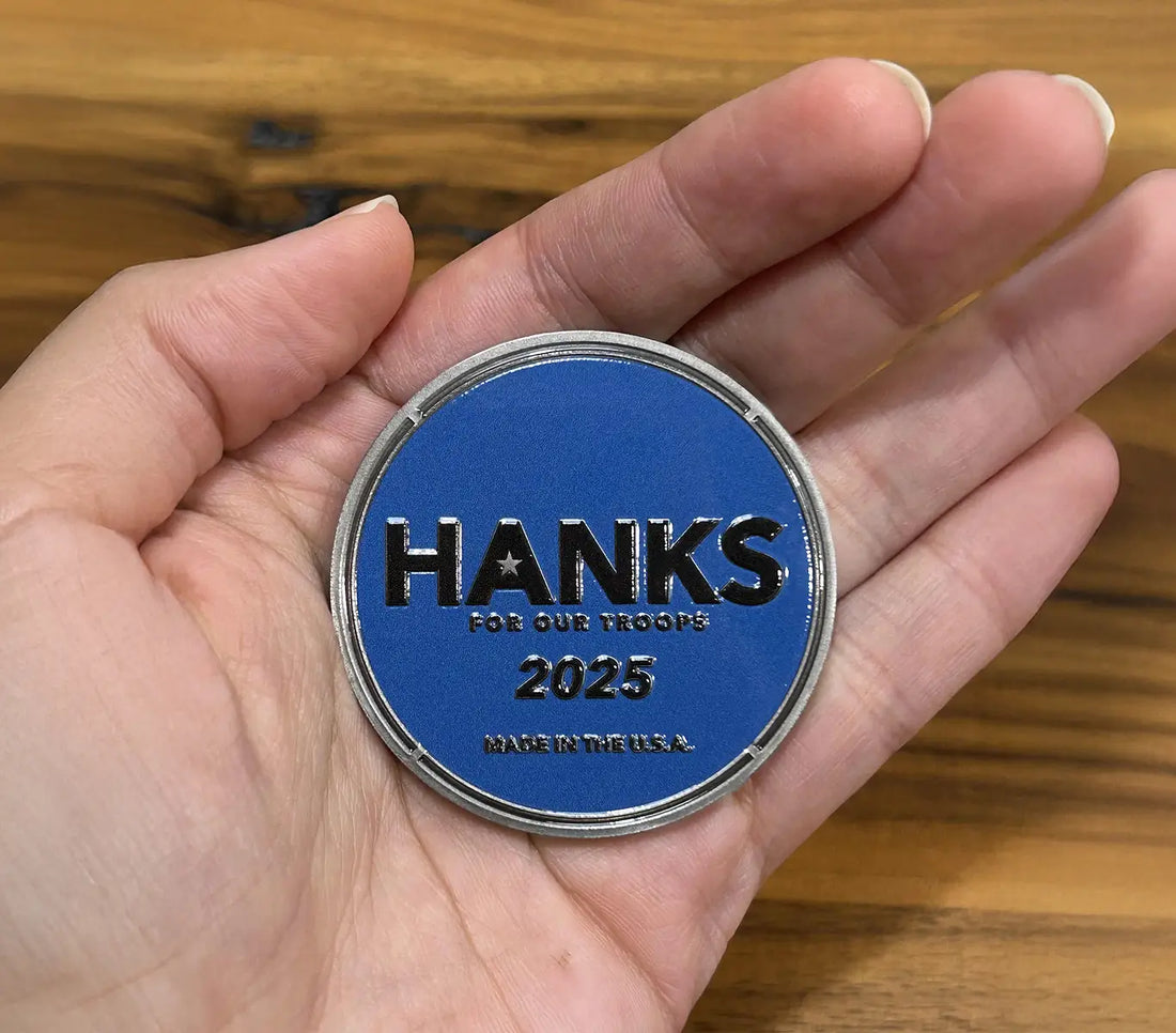 Hank For Our Troops Launches the Raise a Mug Challenge Coin Project
