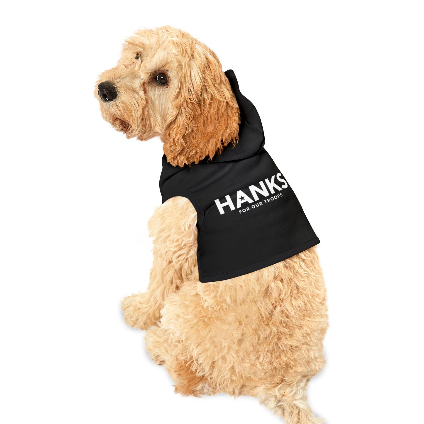 "Hanks for Our Troops" Lightweight Pet Hoodie