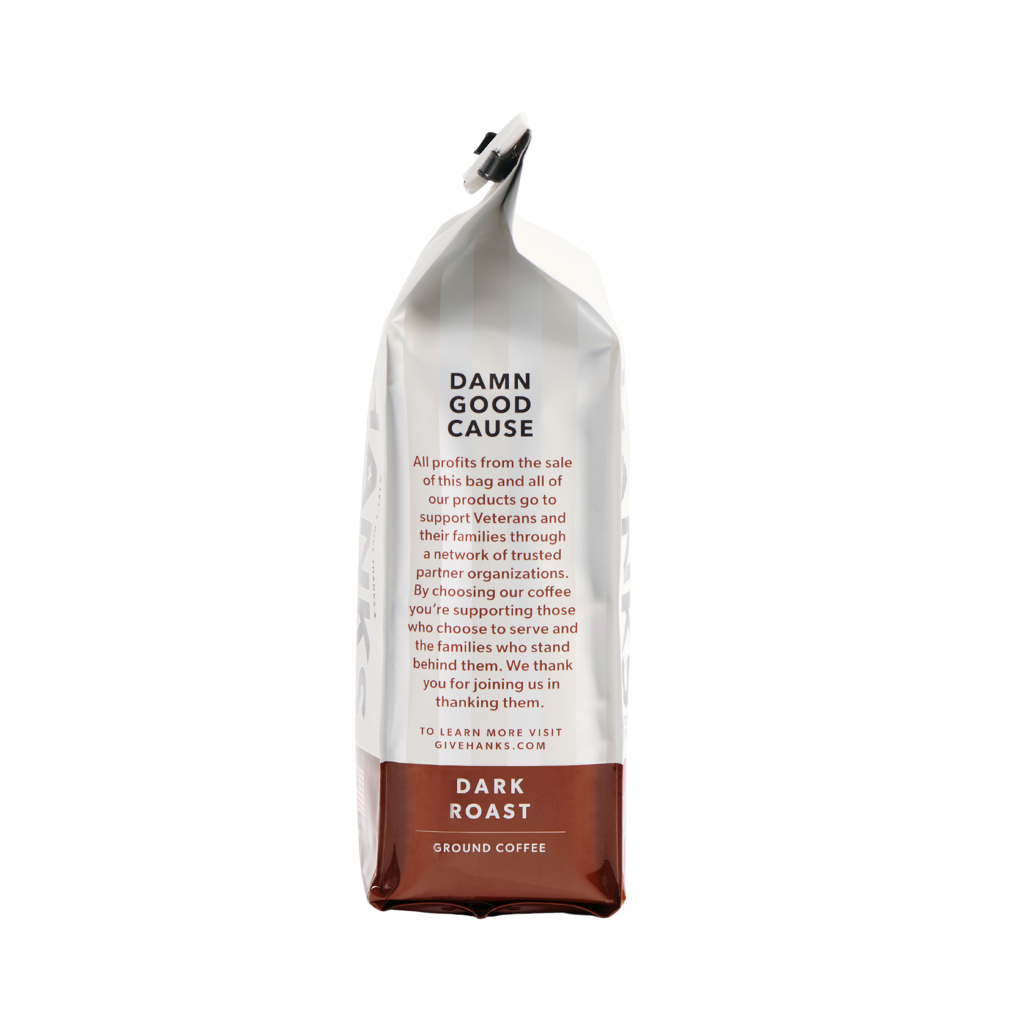 Dark Roast Ground Coffee Bag
