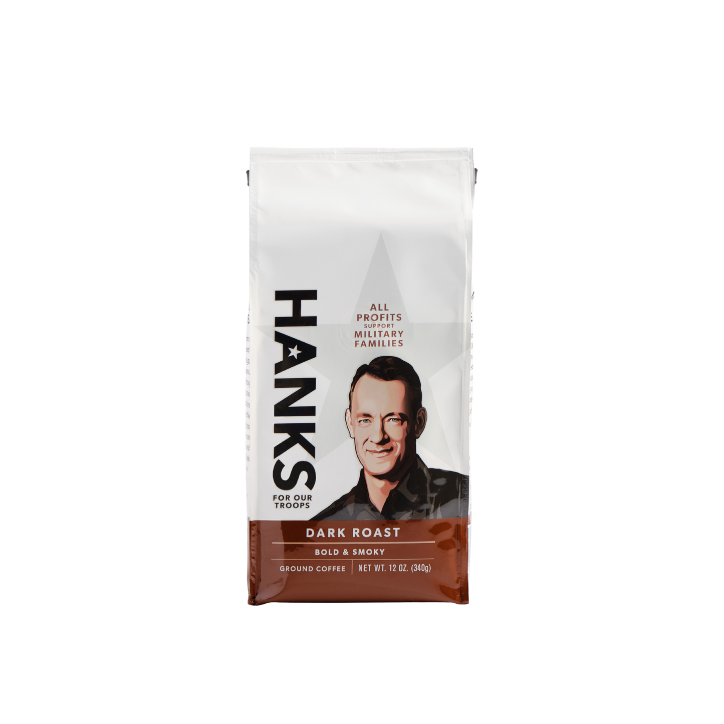 Dark Roast Ground Coffee Bag
