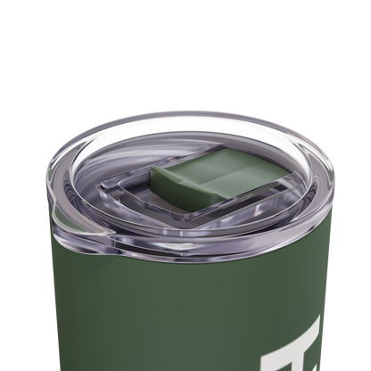On-the-Go Gratitude – 20oz Skinny Tumbler in Mission Green