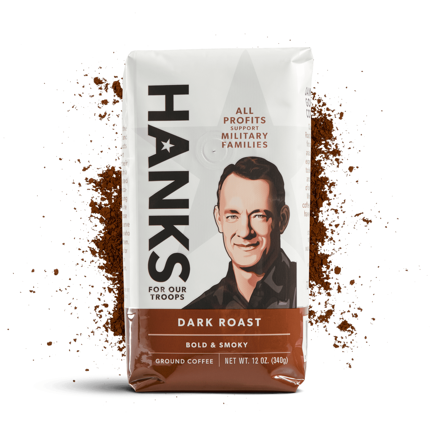 Dark Roast Ground Coffee Bag