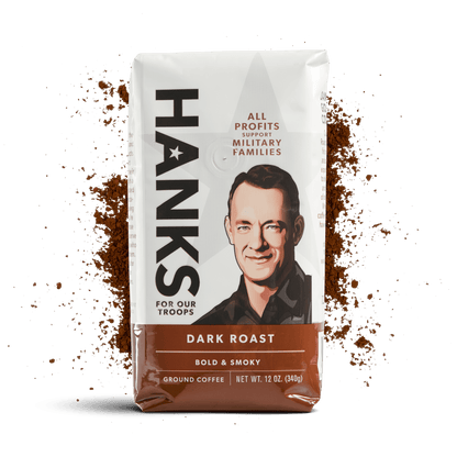 Dark Roast Ground Coffee Bag
