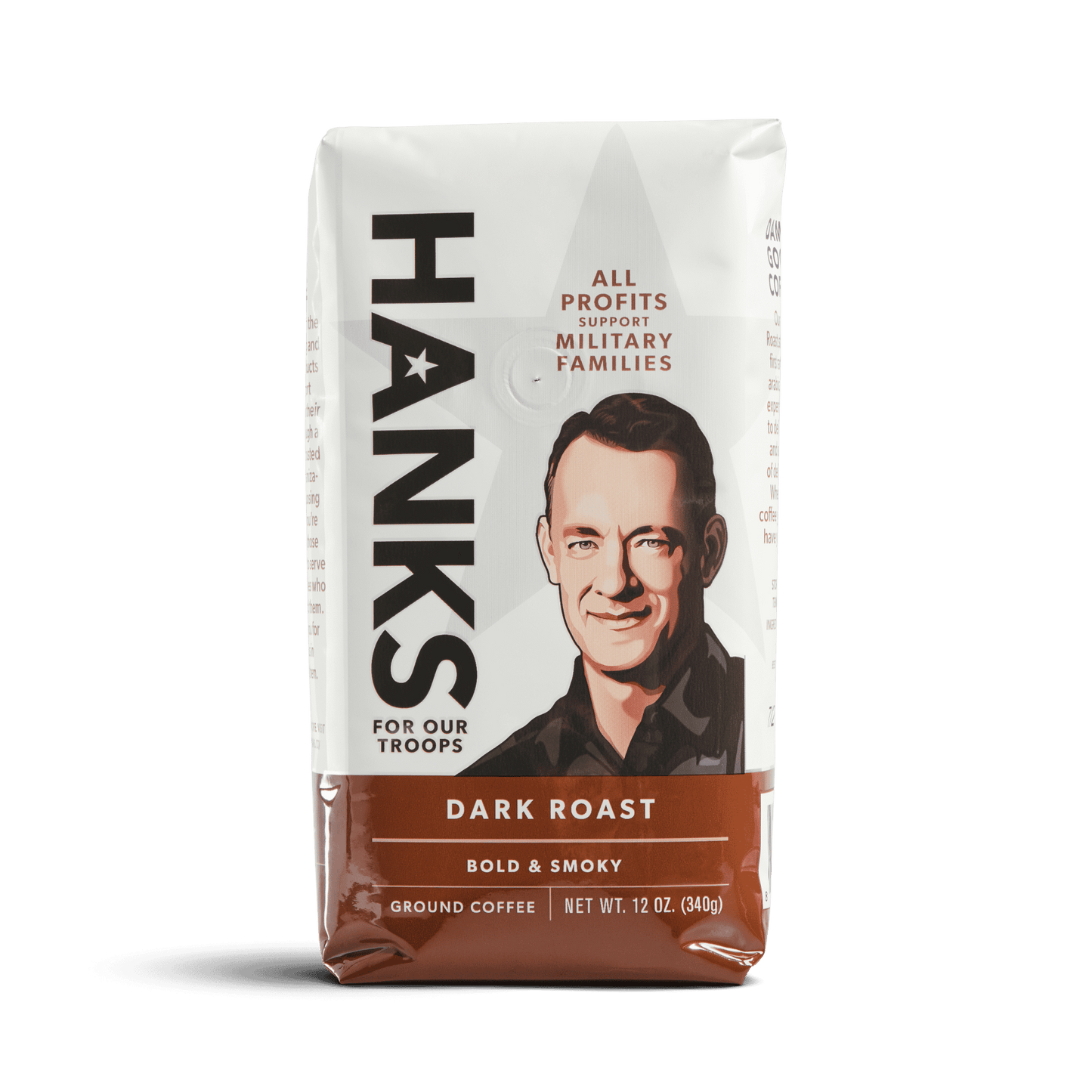 Dark Roast Ground Coffee Bag