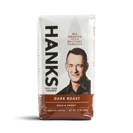 Dark Roast Ground Coffee Bag