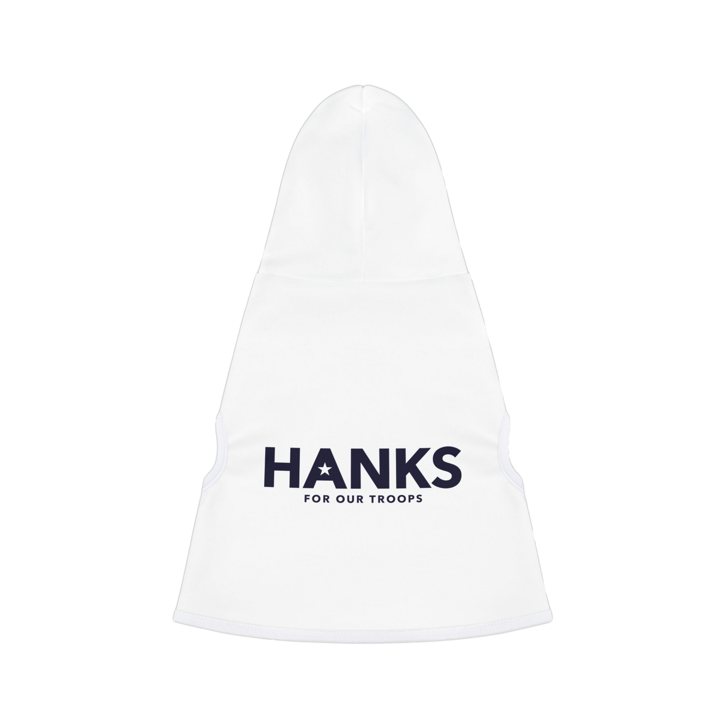 "Hanks for Our Troops" Lightweight Pet Hoodie