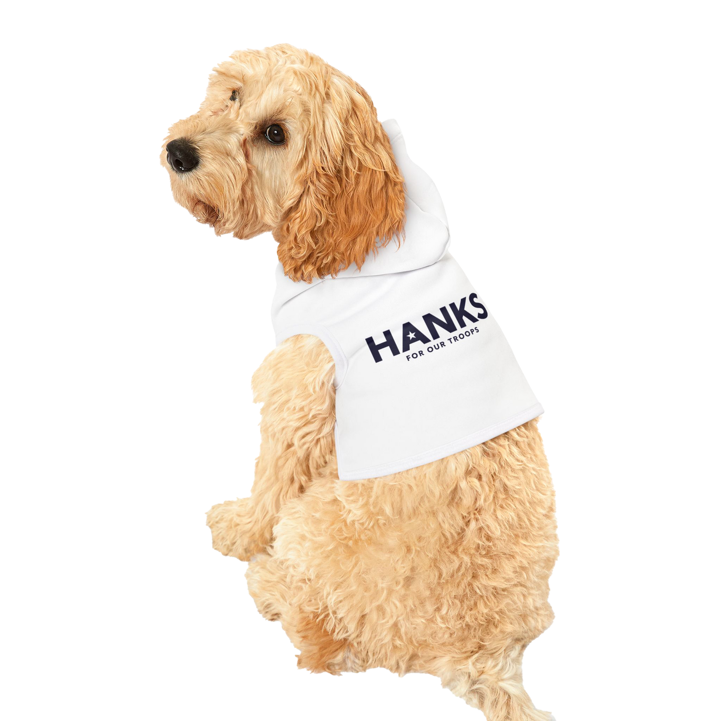 "Hanks for Our Troops" Lightweight Pet Hoodie